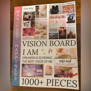 Vision Board Book - 1000+ Inspirational Pictures & Quotes Vision Board Supplies